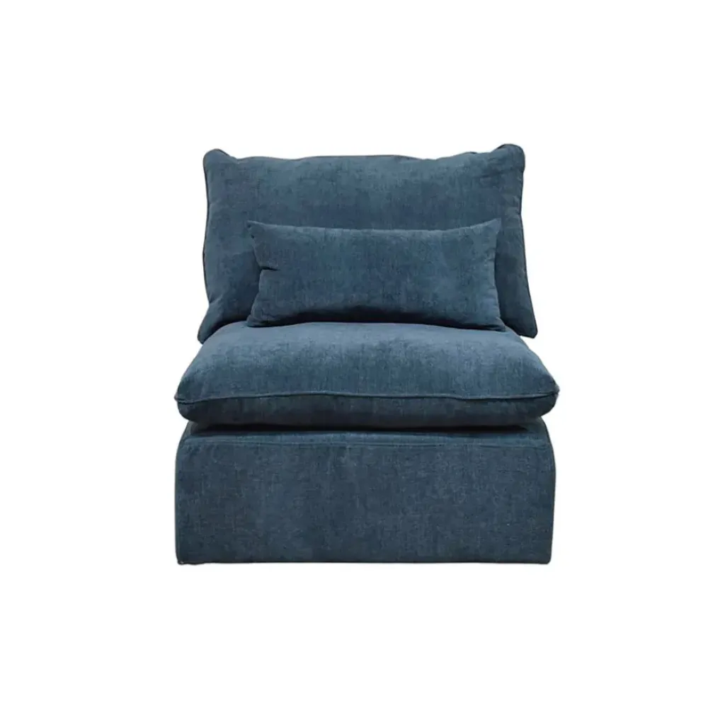 Fabrique de Styles Canapé modulable 3 places é avec pouf - Auguste* Canapés Modulables