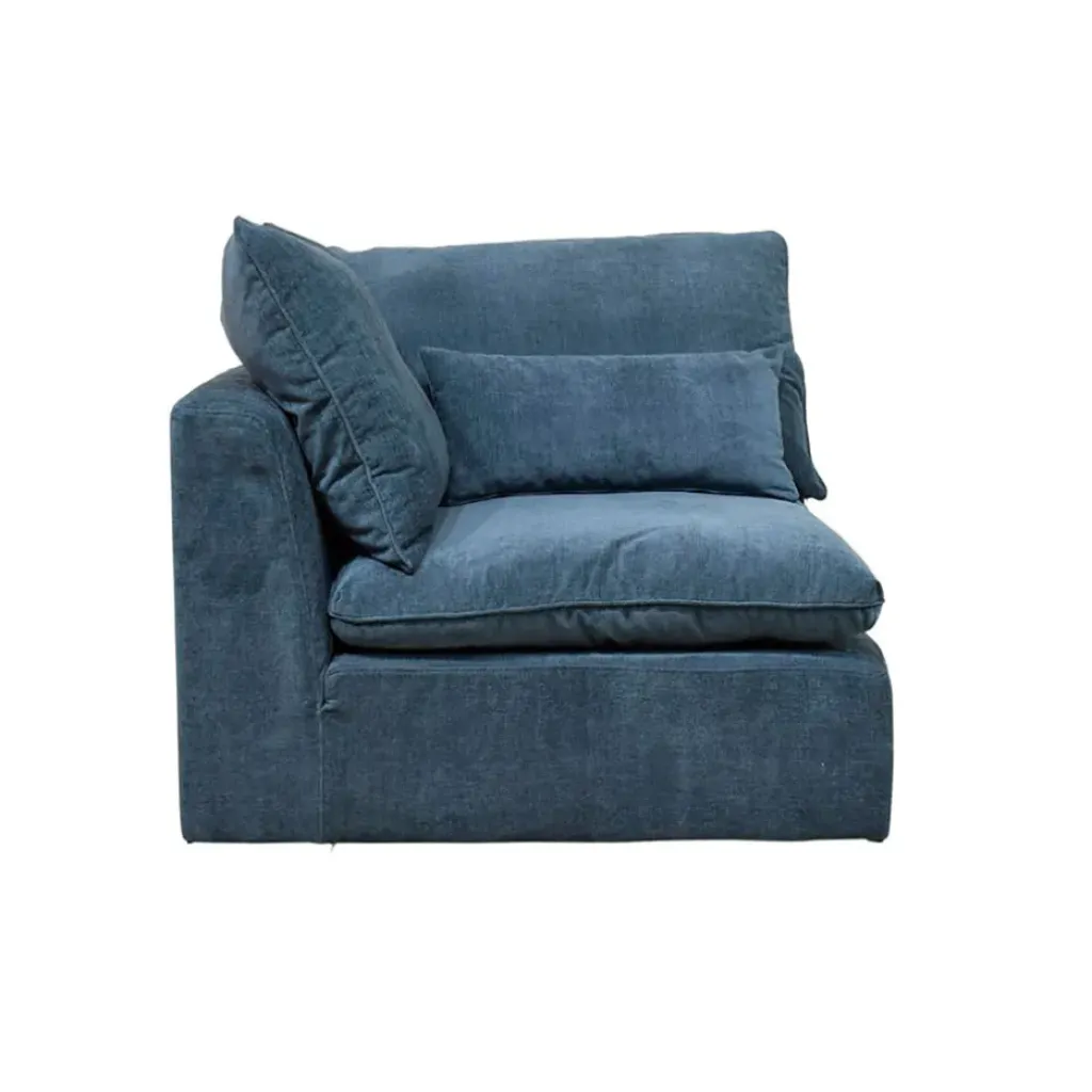 Fabrique de Styles Canapé modulable 3 places é avec pouf - Auguste* Canapés Modulables