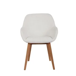 Fabrique de Styles Chaise de salle à manger en tissu bouclette - Altea* Chaises