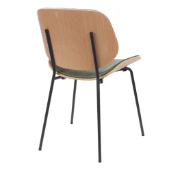 Fabrique de Styles Chaise de salle à manger en tissu et chêne - Atlanta* Chaises