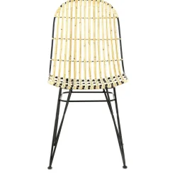 Fabrique de Styles Chaise en rotin et metal - KUBU* Chaises