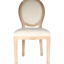 Fabrique de Styles Chaise medaillon en bois d'hévea* Chaises