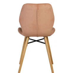 Fabrique de Styles Chaise salle à manger en tissu soft touch nèfle - Keri* Chaises