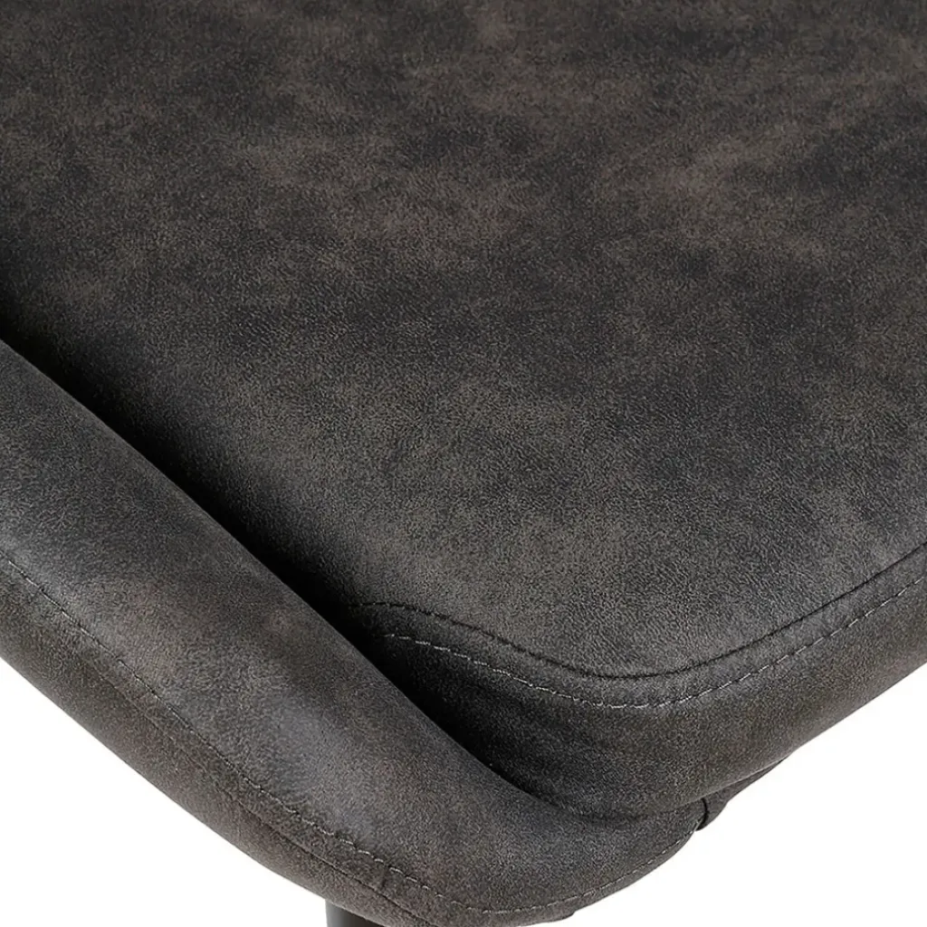 Fabrique de Styles Chaise salle à manger tissu effet daim - Ben* Chaises