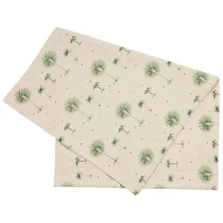Fabrique de Styles Chemin de table en coton écru et 160x50cm - Paya* Chemins De Table