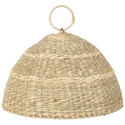 Fabrique de Styles Cloche en jonc de mer d35cm - Recif* Bonbonnières, Cloches Et Coupes
