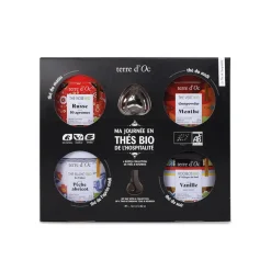 Fabrique de Styles Coffret 4 thés bio avec filtre* Cafés, Thés Et Infusions