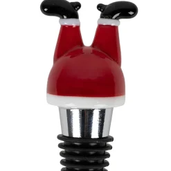 Fabrique de Styles Coffret bouchon avec 4 marqueurs en verre et inox - Noel* Accessoires Vin Et Cocktails