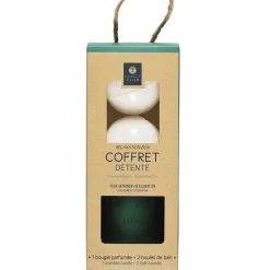 Fabrique de Styles Coffret bougie parfumée et 2 bombes de bain senteur amande* Bougies Parfumées