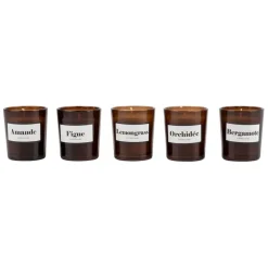 Fabrique de Styles Coffret de 5 bougies - Intemporels* Bougies Parfumées