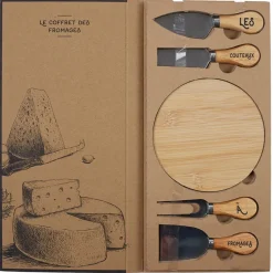 Fabrique de Styles Coffret fromage couteau et planche* Accessoires De Table