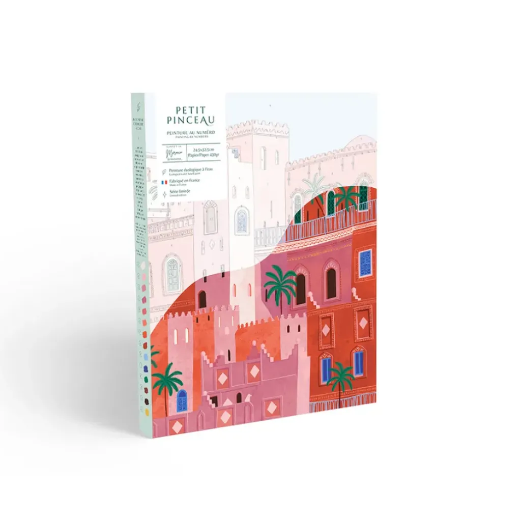 Fabrique de Styles Coffret peinture au numéro Sunset in morocco* Loisirs Créatifs