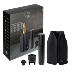 Fabrique de Styles Coffret pompe manuelle duo et gaine frizz e* Accessoires Vin Et Cocktails