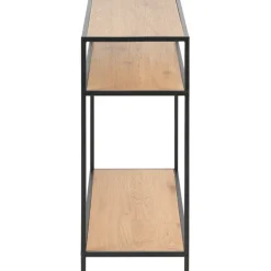 Fabrique de Styles Console 3 étagères en chêne et métal - Senzo* Consoles