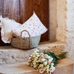 Fabrique de Styles Coussin en lin fleur des champs 50x30cm - Louise* Coussins Et Housses