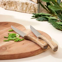Fabrique de Styles Couteau steak en inox et bois - Ablis* Couverts