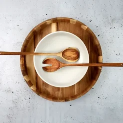 Fabrique de Styles Couverts de service en acacia* Ustensibles De Cuisine