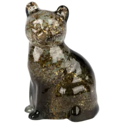 Fabrique de Styles Deco chat en verre - Félin* Petits Objets Déco