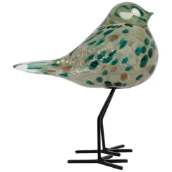 Fabrique de Styles Deco moineau emeraude et doré - Serin* Petits Objets Déco