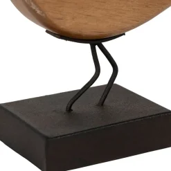 Fabrique de Styles Deco moineau en bois naturel et noir - Campagne* Petits Objets Déco
