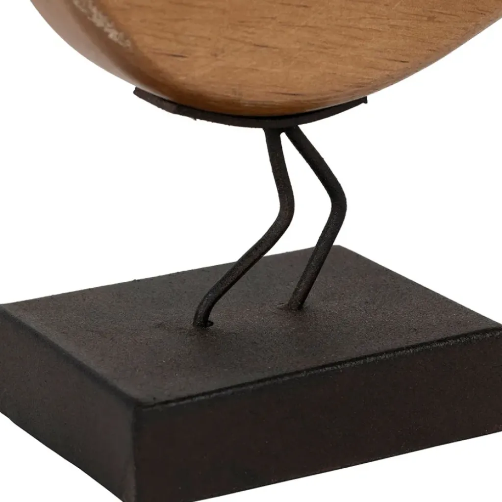 Fabrique de Styles Deco moineau en bois naturel et noir - Campagne* Petits Objets Déco