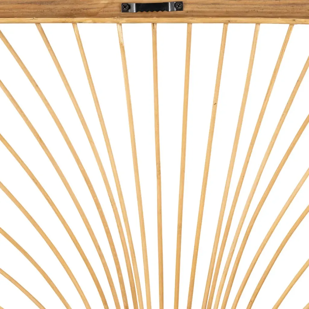 Fabrique de Styles Deco murale Palmier en bambou et rotin 43xh57.5cm - Flaural* Déco À Suspendre Et Adhésive