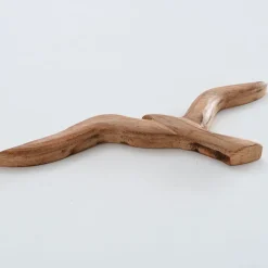 Fabrique de Styles Decoration murale mouette en manguier 46x16cm* Déco À Suspendre Et Adhésive