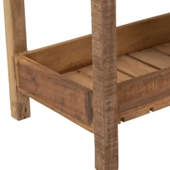 Fabrique de Styles Desserte 3 niveaux en bois recyclé h70cm - Campagne* Bibliothèques Et Étagères