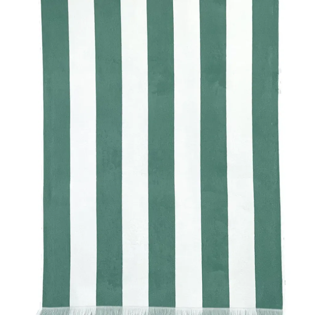 Fabrique de Styles Drap de plage rayé en coton 90x170cm - Porto* Draps De Plage Et Foutas