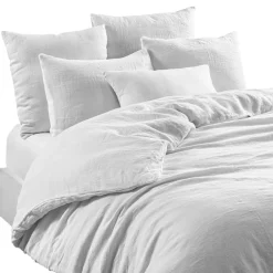 Fabrique de Styles Drap housse en lin et coton 160x200cm - Limy* Draps Housses