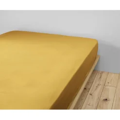 Fabrique de Styles Drap housse en gaze de coton 140x190cm - Gaia* Draps Housses