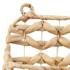 Fabrique de Styles Etagere murale un été a la mer en jacinthe d'eau et fer* Étagères Murales