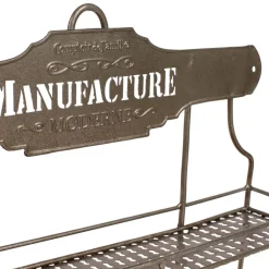 Fabrique de Styles Etagère pour pot à épices en fer - manufacture* Petits Rangements