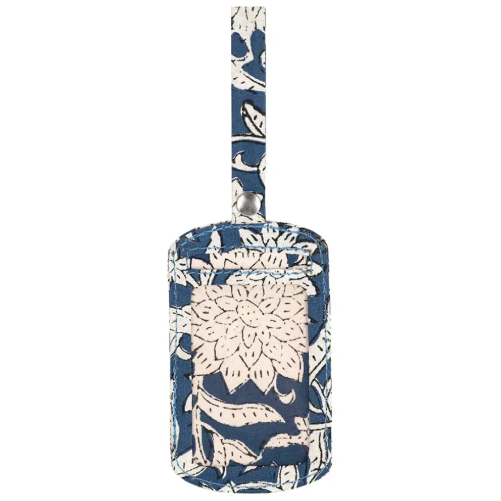 Fabrique de Styles Etiquette bagage en coton - Flaura* Voyage Et Exploration