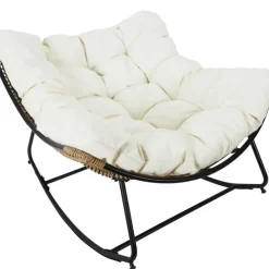 Fabrique de Styles Fauteuil de jardin a bascule coussin -Tamia*Enfant Chaises, Fauteuils|Jardin