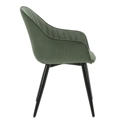 Fabrique de Styles Fauteuil de salle à manger en velours côtelé - Ben* Chaises