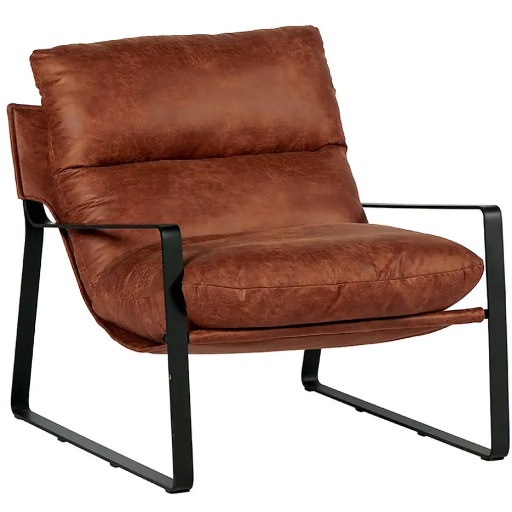 Fabrique de Styles Fauteuil en tissu imitation cuir - Torsten* Fauteuils