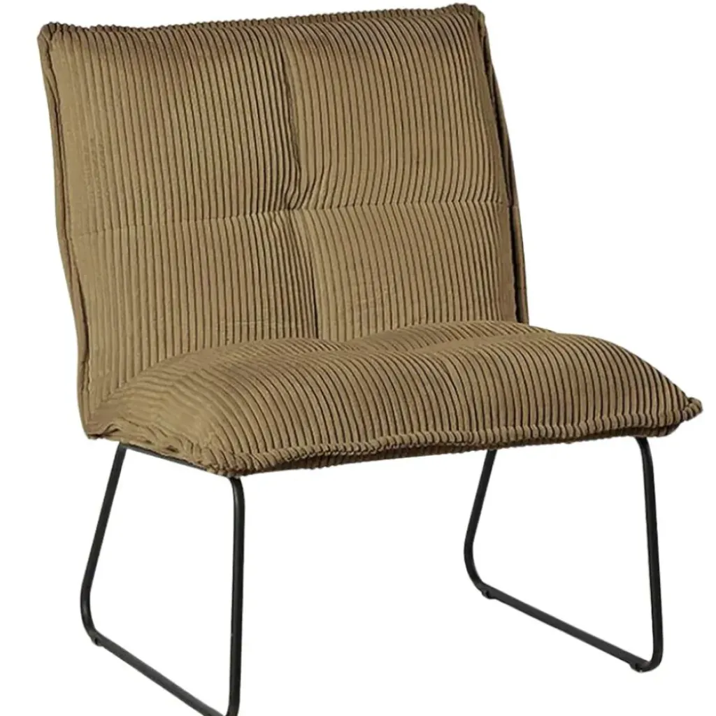 Fabrique de Styles Fauteuil en tissu velours côtelé - Calvin* Fauteuils