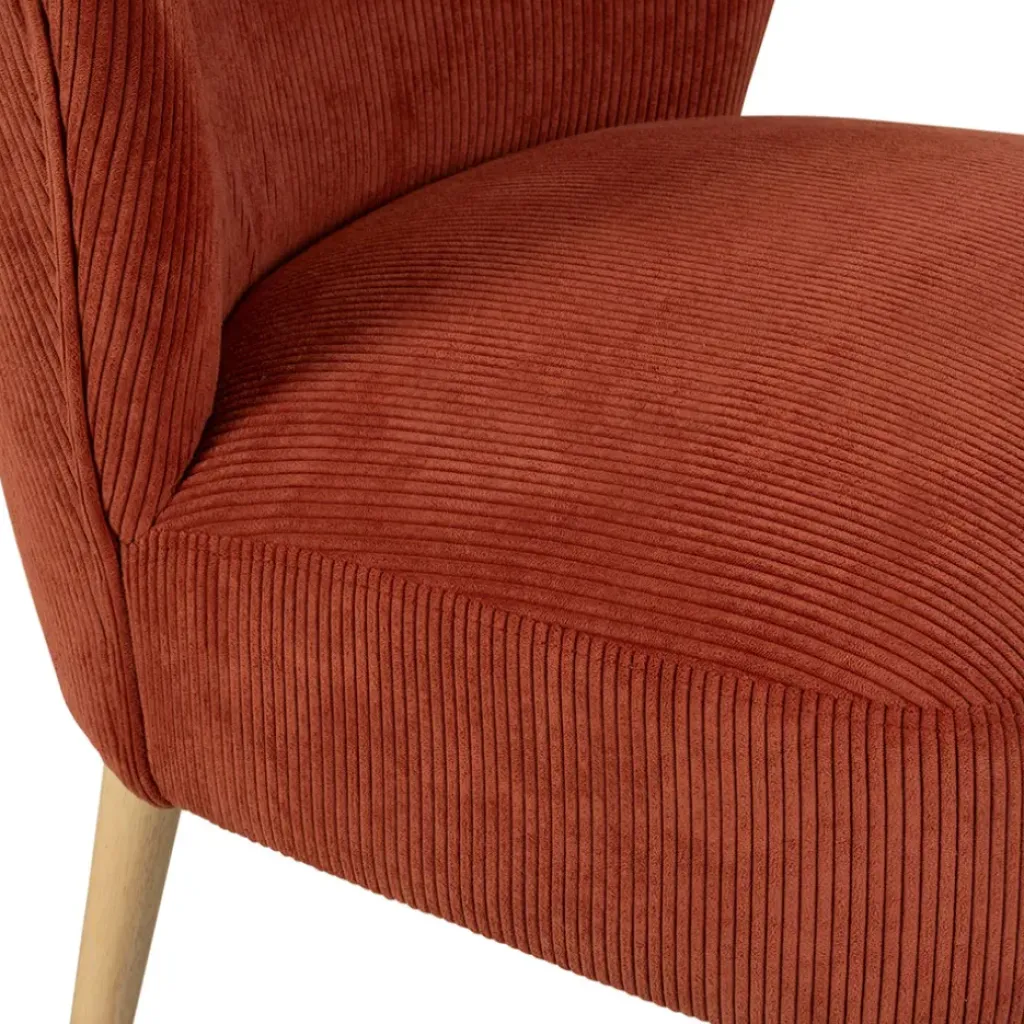 Fabrique de Styles Fauteuil en velours côtelé - Eleonor* Fauteuils