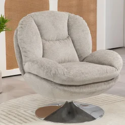 Fabrique de Styles Fauteuil pivotant en velours - Topi* Fauteuils