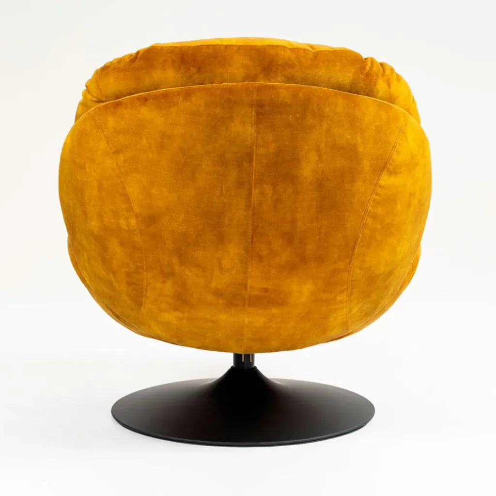 Fabrique de Styles Fauteuil pivotant en velours - Topi* Fauteuils