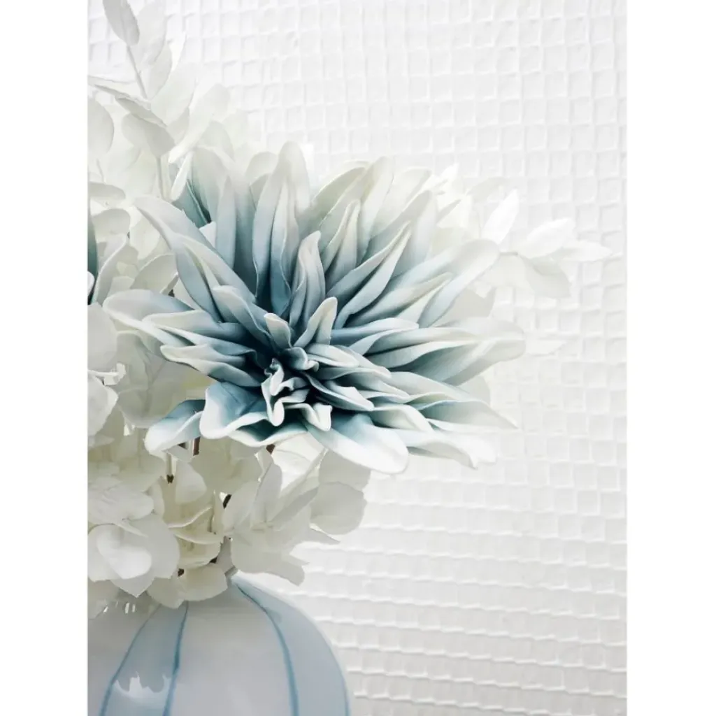 Fabrique de Styles Fleur artificielle bleu et blanc h69cm - Tulia* Fleurs Et Plantes Artificielles