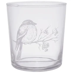 Fabrique de Styles Gobelet en verre oiseau 36cl - Bodega* Verres À Eau Et Gobelets