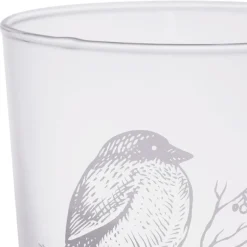 Fabrique de Styles Gobelet en verre oiseau 36cl - Bodega* Verres À Eau Et Gobelets