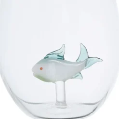 Fabrique de Styles Gobelet poisson en verre borosilicate 50cl - Océan* Verres À Eau Et Gobelets