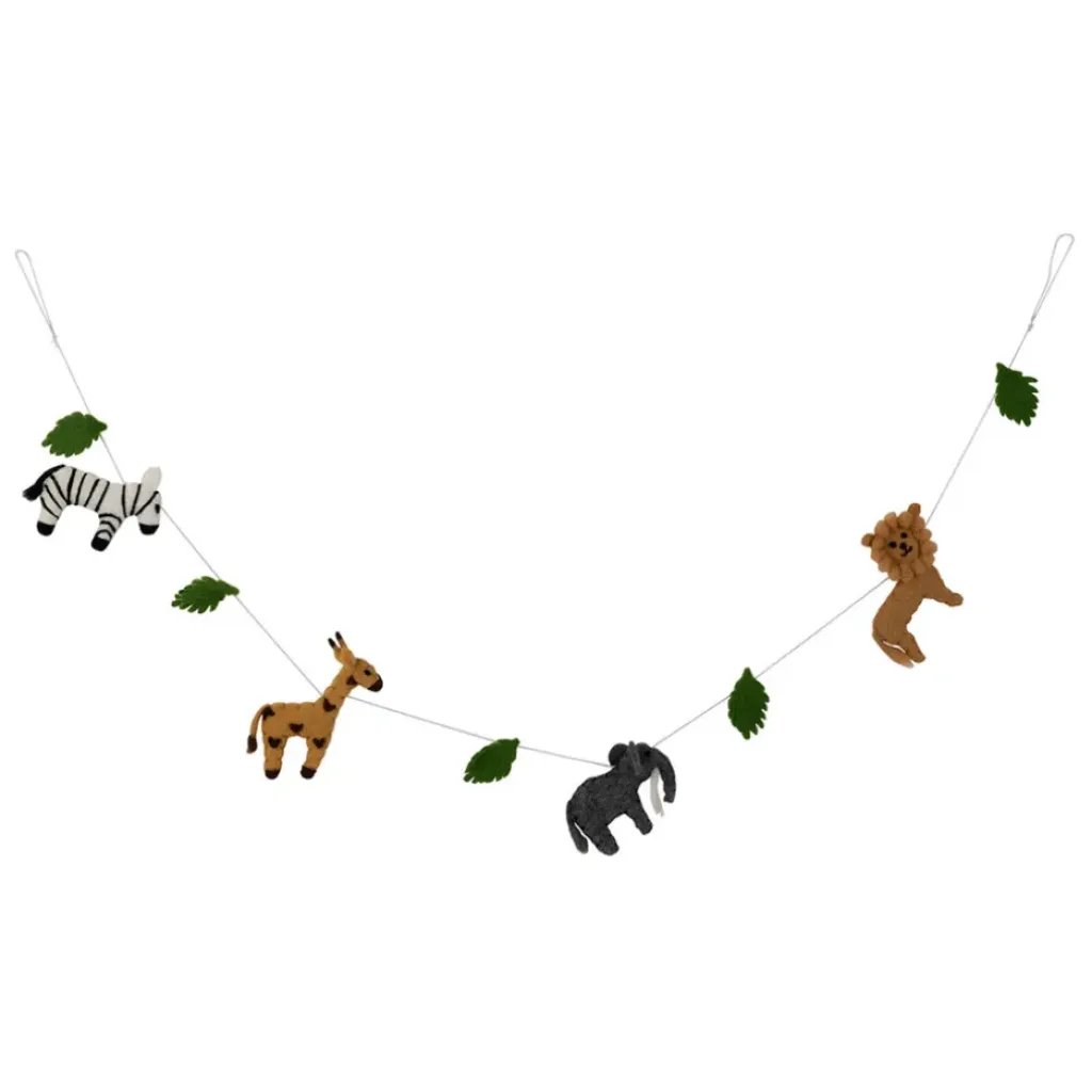 Fabrique de Styles Guirlande murale en feutre 1.5m - Zawadi*Enfant Déco