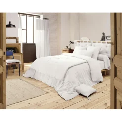 Fabrique de Styles Housse de couette chantilly en gaze de coton 240x220cm - Gaia* Housses De Couette