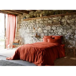 Fabrique de Styles Housse de couette en lin lavé 240x220cm - Soline* Housses De Couette