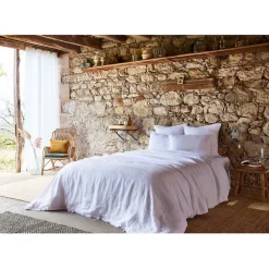 Fabrique de Styles Housse de couette en lin lavé 240x220cm - Soline* Housses De Couette