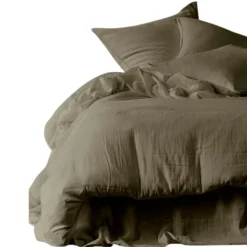 Fabrique de Styles Housse de couette en voile de coton 260x240cm - Dili* Housses De Couette